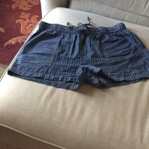 Current Air shorts-Elastic Drawstring waist